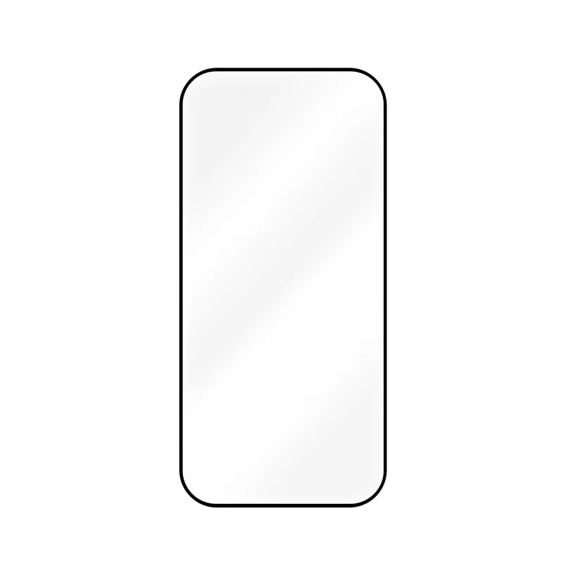 Fixed näytönsuojakalvo Samsung Galaxy A37 5G -laitteeseen - panssarilasi - musta - Full Cover 2.5D