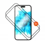 Fixed näytönsuojakalvo Samsung Galaxy A37 5G -laitteeseen - panssarilasi - musta - Full Cover 2.5D