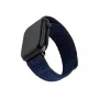 Fixed Sporty nylonranneke Apple Watch 38/40/41 mm – tummansininen