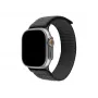 FIXED Sporty nylonranneke Apple Watch Ultra 49mm - tummanharmaa (160-210 mm)