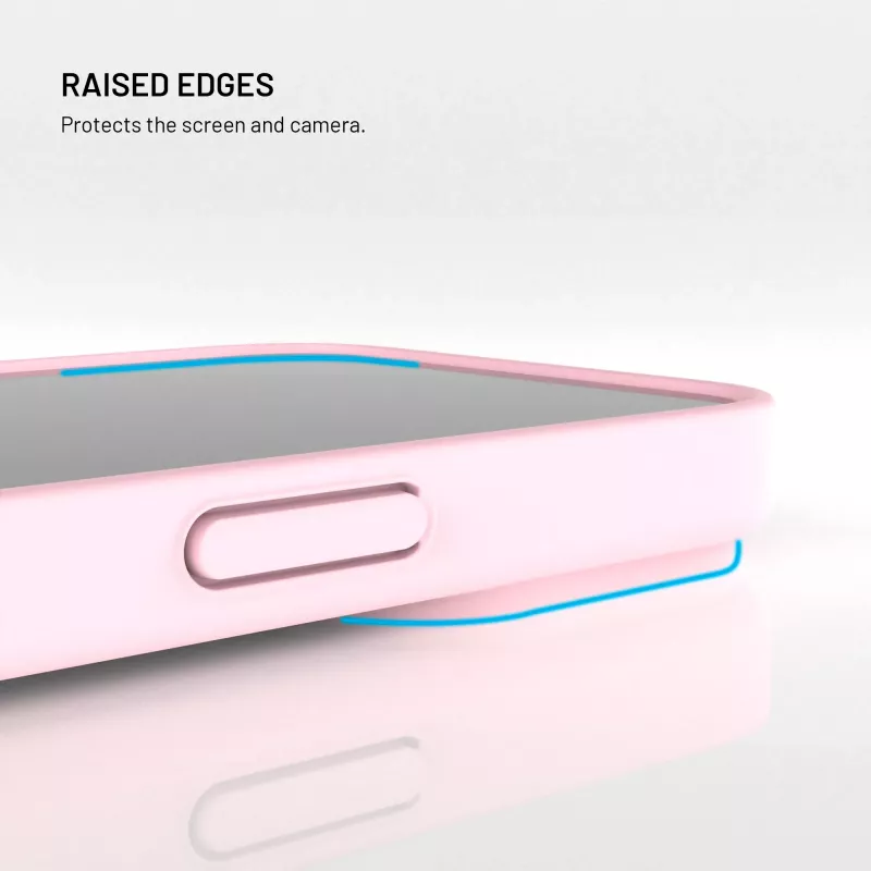 Fixed Story takakansi Xiaomi 17 kumipinnoitettu pinkki