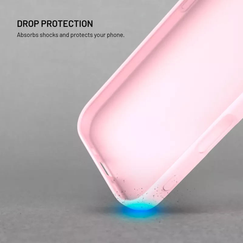 Fixed Story takakansi Xiaomi 17 kumipinnoitettu pinkki