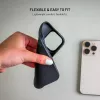 Fixed Story takakansi Xiaomi 17 Ultra, kumipinnoitettu, musta