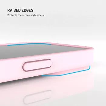 Fixed Story takakansi Xiaomi 17 Ultra, kumipintainen, pinkki