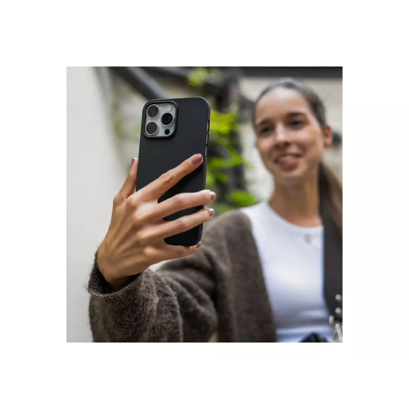 Fixed Story takakuori Xiaomi Redmi Note 15 Pro 4G, kumipinnoitettu, musta