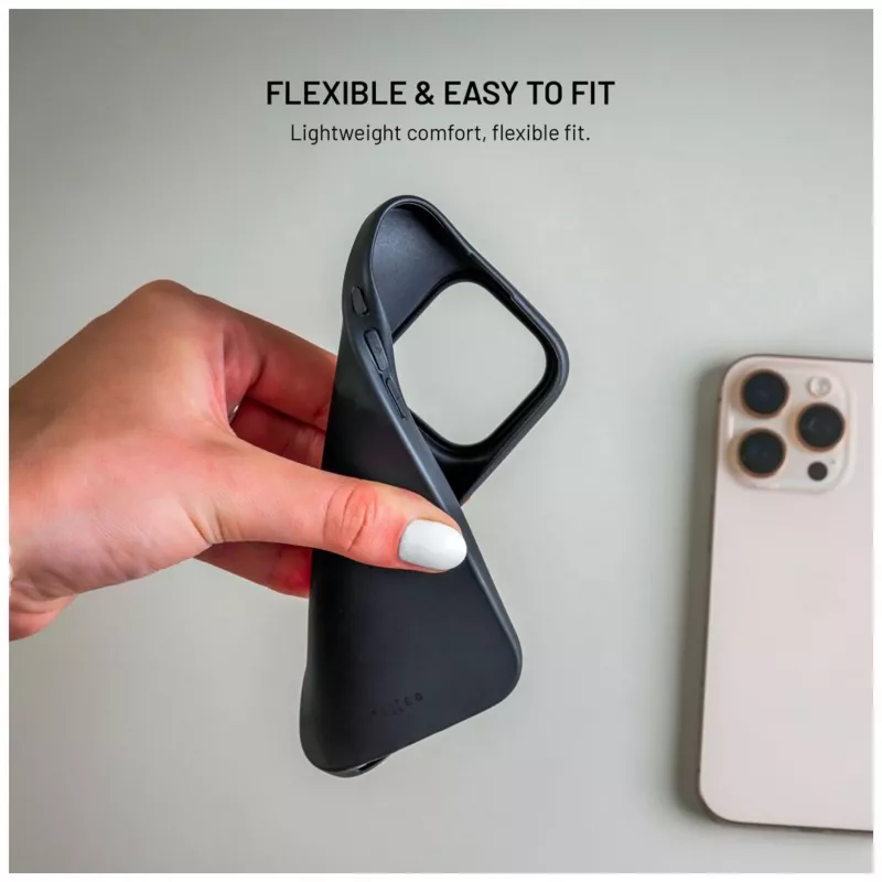 Fixed Story takakansi Xiaomi Redmi Note 15 Pro+ 5G, kumipintainen, musta