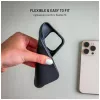 Fixed Story takakuori Xiaomi Redmi Note 15 Pro 5G -puhelimelle - kumipintainen - musta