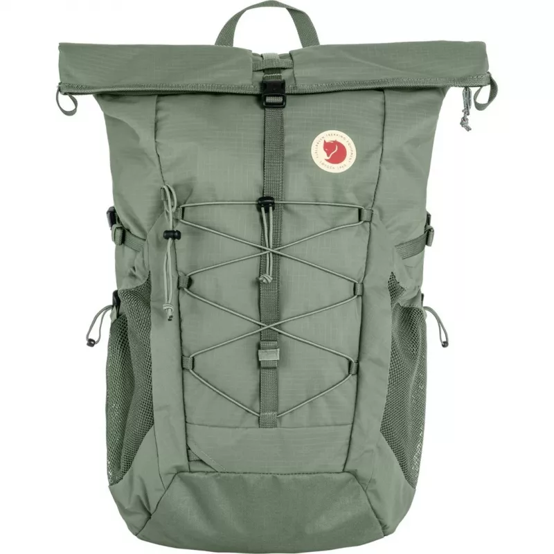 Fjällräven Abisko Hike Foldsack reppu - musta