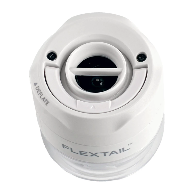 FLEXTAIL Tiny Pump 3X Kannettava sähköpumppu, LED-taskulamppu, USB-C, valkoinen
