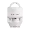 FLEXTAIL Tiny Pump 3X kannettava sähköpumppu, LED-taskulamppu, USB-C, valkoinen