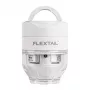 FLEXTAIL Tiny Pump 3X kannettava sähköpumppu, LED-taskulamppu, USB-C, valkoinen