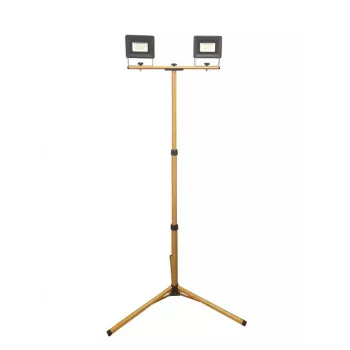 FLOODLIGHT E023E LED 2x20W 4000K IP65 musta