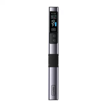FNIRSI HS-02A 100 W älykäs juotoskolvi USB-C PD:llä, OLED-näytöllä, pikalämmityksellä