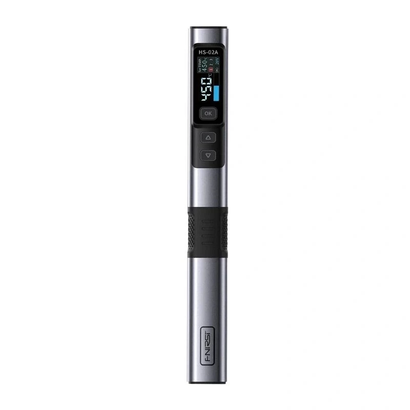 FNIRSI HS-02A 100W USB-C juotoskolvi OLED-näytöllä