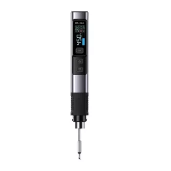 FNIRSI HS-02A 100W USB-C juotoskolvi OLED-näytöllä