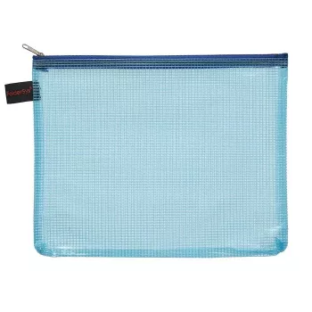 FOLDERSYS 10 A5 vetoketjupussit läpinäkyvä PVC