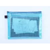 FOLDERSYS 10 A5 vetoketjupussit läpinäkyvä PVC