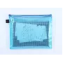 FOLDERSYS 10 A5 vetoketjupussit läpinäkyvä PVC