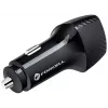 Forcell Carbon CC50-1A1C 38W autolaturi USB-C PD 3.0 + USB-A QC 3.0 musta