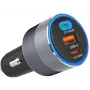 Forcell F-Energy 65 autolaturi 65W, 2x USB-C (PD 3.0) & 1x USB-A (QC 4.0), harmaa
