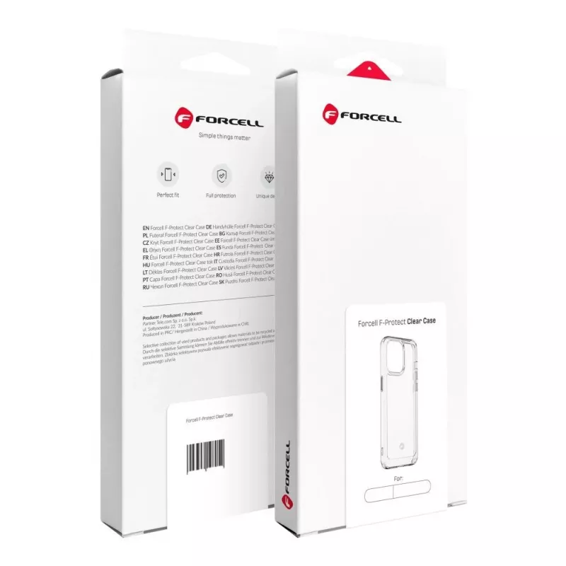 Forcell F-Protect Clear -kuori iPhone 14 Plus