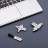 Forcell USB-muistitikku 64GB USB 3.2 Gen 1 (USB-A / USB-C) F-Data Metal Duo Silver