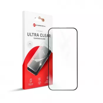 Forcell Ultra Clear Glass karkaistu lasi näytönsuojakalvo Xiaomi Redmi 14C:lle, musta kehys