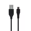 Forever MicroUSB 1A -kaapeli musta