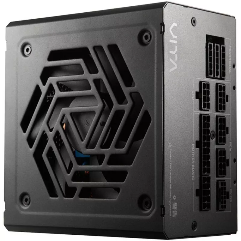 Fortron VITA PM 1000W musta, 1x 12-pin High Power GPU, 4x PCIe, 1000 wattia