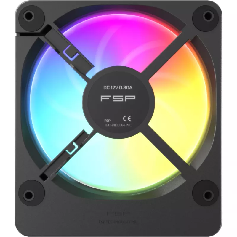 Fortron ZENFAN 120 musta 120 mm kotelotuuletin