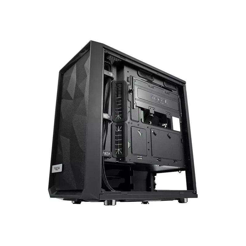 Fractal Design Meshify C Mini Dark TG Micro ATX -tornikotelo karkaistulla lasi-ikkunalla