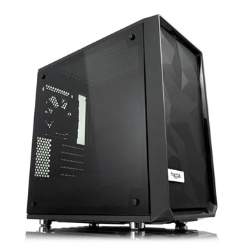 Fractal Design Meshify C Mini Dark TG Micro ATX -tornikotelo karkaistulla lasi-ikkunalla