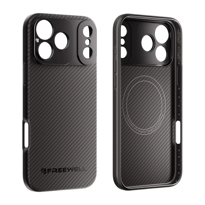 Freewell Sherpa Series iPhone 17 Pro Max -kotelo 17 mm kierrelittimellä