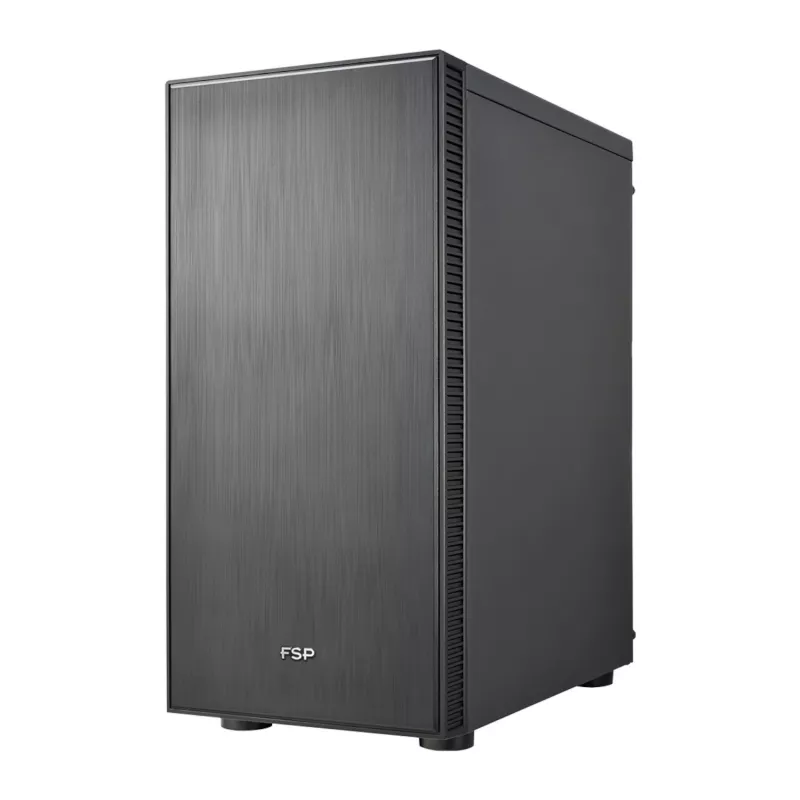FSP CMT223S ATX Mid-Tower -kotelo - musta