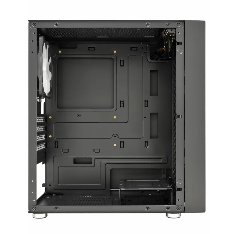 FSP CST130A Micro-ATX -pelikotelo - musta