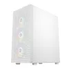 FSP M220 ATX Mid Tower -pelikotelo - valkoinen