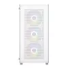 FSP M220 ATX Mid Tower -pelikotelo - valkoinen