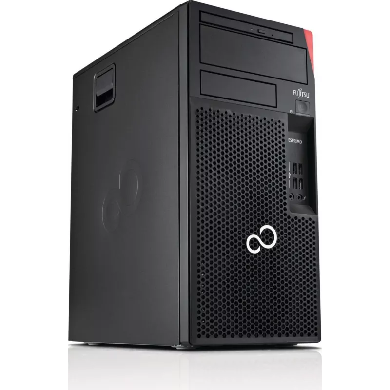 Fujitsu Esprimo P558 pöytätietokone, Intel Core i7, 16 GB RAM, SSD-asema (kunnostettu)