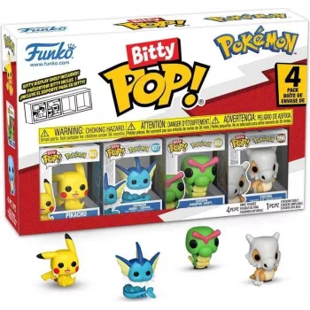 Funko Bitty Pop! Pokémon sarja 1 minifiguurisarja (4 kpl:n pakkaus) Mystery Chase -figuurilla FU81132