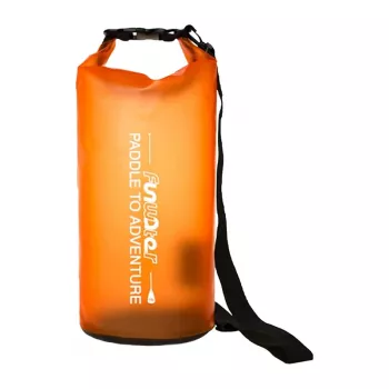 FunWater 10L vedenpitävä kuivapussi – Roll-Top PVC säilytyspussi olkahihnalla melontaan, veneilyyn, retkeilyyn ja matkailuun
