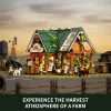 Funwhole Lumibricks Farm Store -rakennussarja (2688 osaa) LED-valaistuksella