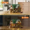 Funwhole Lumibricks Farm Store -rakennussarja (2688 osaa) LED-valaistuksella