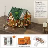 Funwhole Lumibricks Farm Store -rakennussarja (2688 osaa) LED-valaistuksella
