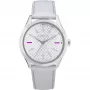 FURLA Giada naisten kvartsikello 35 mm ruostumaton teräskotelo pinkki nahkaranneke R4251101504