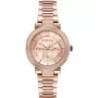 FURLA Giada naisten kvartsikello WW00011006L3 38 mm hopea pinkki nahka