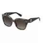 Furla SFU812-5306BZ naisten aurinkolasit ruskea Havana kehykset ruskeat gradient-linssit 53 mm
