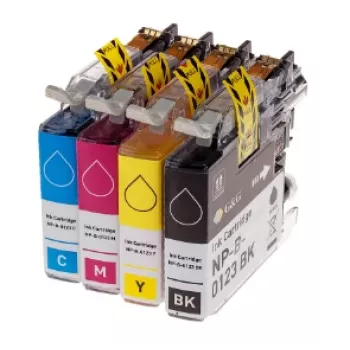 G&G yhteensopiva 4 kpl:n pakkaus High Yield mustepatruunoita HP 364XL - musta, syaani, magenta, keltainen GP-H364XLBKCMY-4P