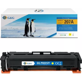 G&G yhteensopiva värikasetti HP 207A / W2212A (syaani)