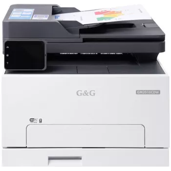 G&G GM2010CDW väri-laser-monitoimitulostin 3-in-1, 20 ppm, duplex, Wi-Fi, kosketusnäyttö