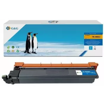 G&G värikasetti yhteensopiva Brother TN248XL C syaani (21404)